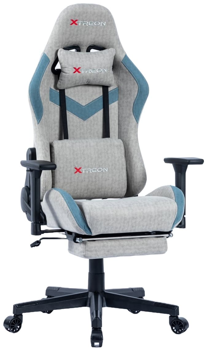 Игровое компьютерное кресло XTREON GC-6668 Серый-синий
