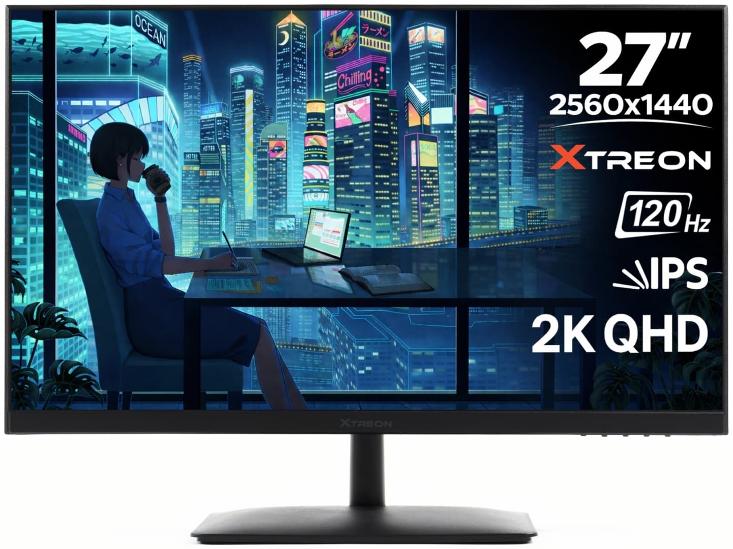 Монитор XTREON XT27U1 27" QHD (120Hz) Черный