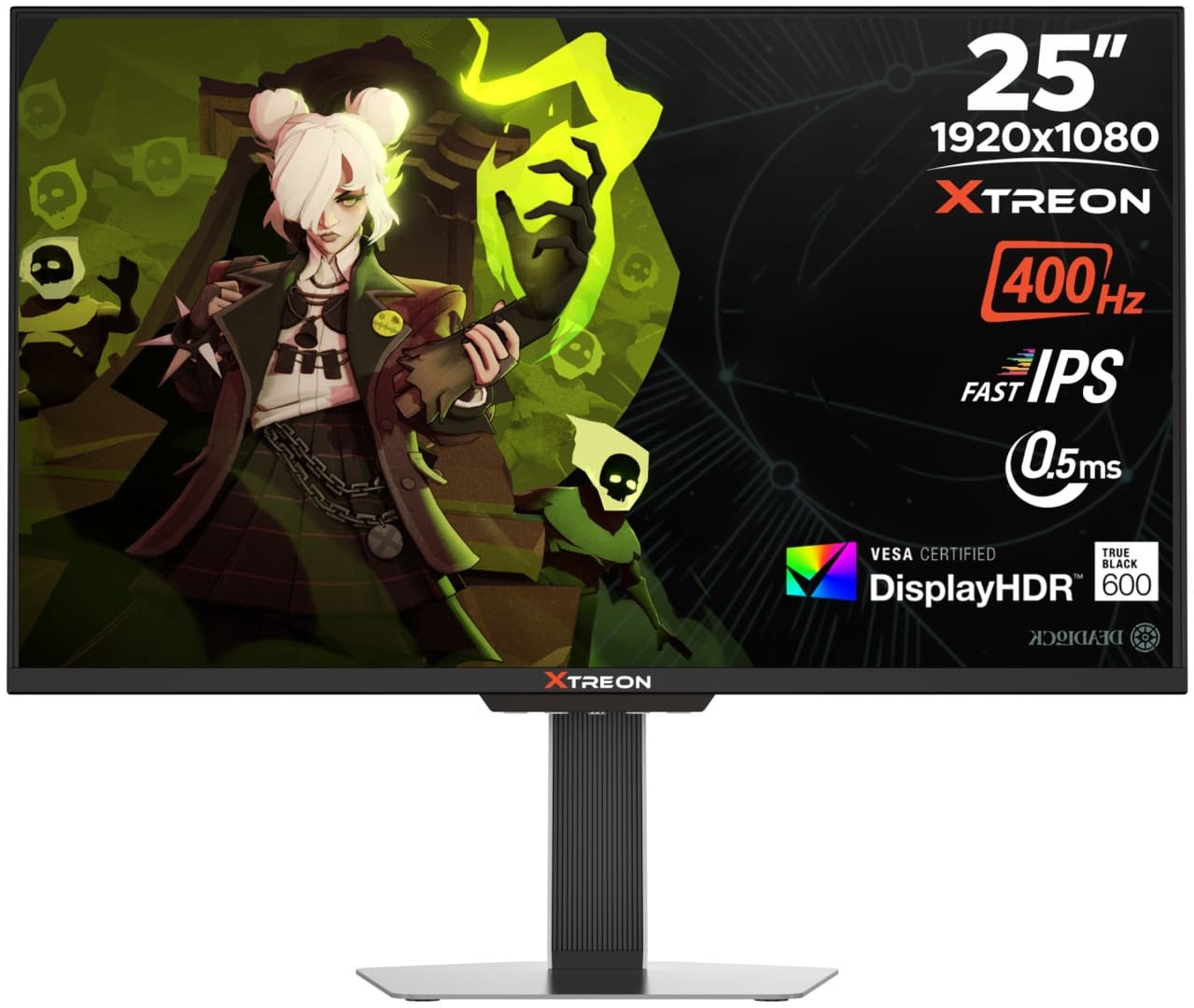 Монитор XTREON XT2536K 24.5" FHD (400Hz) Черный
